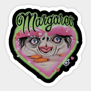 Papa Meat Merch Margaret Sticker